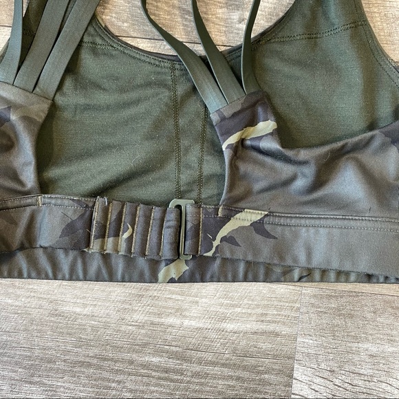 Lululemon green camo all sport sports bra - Picture 4 of 5